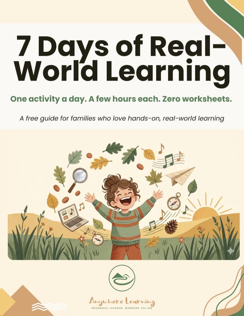 Cover of the 7 Days of Real-World Learning free guide
